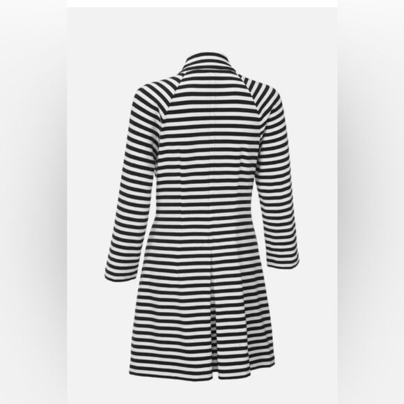 Cabi black and white striped MOD look Byline jacket. Sz small. - Picture 3 of 14